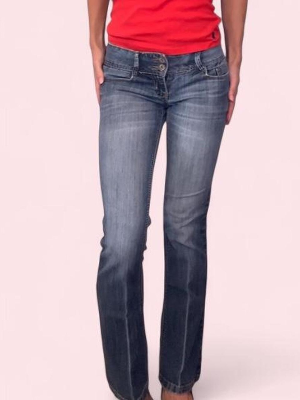 Y2K Vanity Low Rise Bootcut Jeans